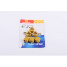 Ролики вариатора   4T GY6 125/150   18*14   16,0г   (желтые)   DONGXIN
