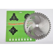 Нож мотокосы   40T   (Ø255/25.4 mm)   (победитовые зубья)