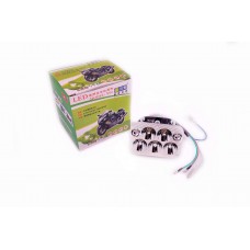 Модуль светодиодный   (12W, 5 диодов, RGB-подсветка, 90*66mm)   WOYE