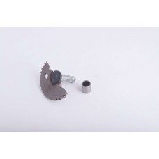 Сектор заводной (полумесяц)   4T GY6 50   (L-55mm)   (+втулки)   HORZA