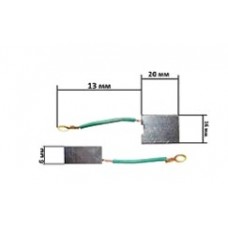 Щетки для электроинструмента 6*16*20 кольцо KOSA