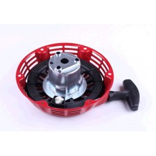 Стартер ручний (у зборі) м/б, бензогенератора 188F (9/13Hp, D-215mm) (під склянку нового зразка) (+склянка) DIGGER