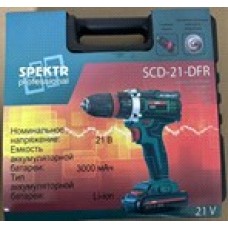 Шуруповерт аккумуляторный   Spektr  21В с ДФР SVET-3