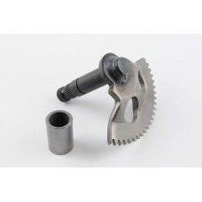 Сектор заводной (полумесяц)   Yamaha JOG 90, 2T Stels 50   (+втулка)