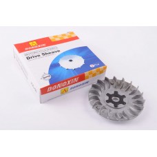 Щека вариатора неподвижная   Yamaha JOG 50   (алюминий, d-13, +ступица)   DONGXIN