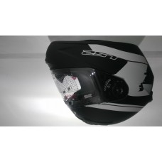 Шлем интеграл   (size:XL, черно-белый)   LS-2