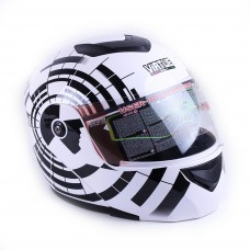 Шлем   трансформер (mod: MD-903) (size:S,  зебра)  VIRTUE AMG