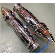 Ручки руля   (хром с поворотом)  (mod JY-4) (внутренний Ǿ 23 Ǿ 23) VDK