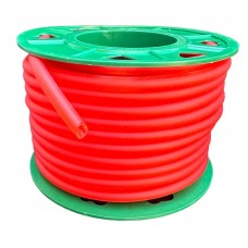 Шланг топливный   Ø5mm, 20 метров   (силиконовый, красный) VDK