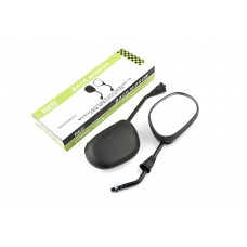 Зеркала   Active   (овальные, черные d-8mm, с фиксатором)   RED