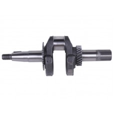 Коленвал   м/б   168F/170F   (6,5/7Hp)   (под шлицы, Ø25mm)   (в сборе c шестернями) AMG-3