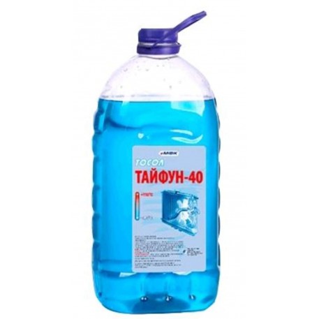 Охлаждающая жидкость   -40C, 1л   ПЭТ кан (тосол, ТАЙФУН)   МФК   (#GRS)