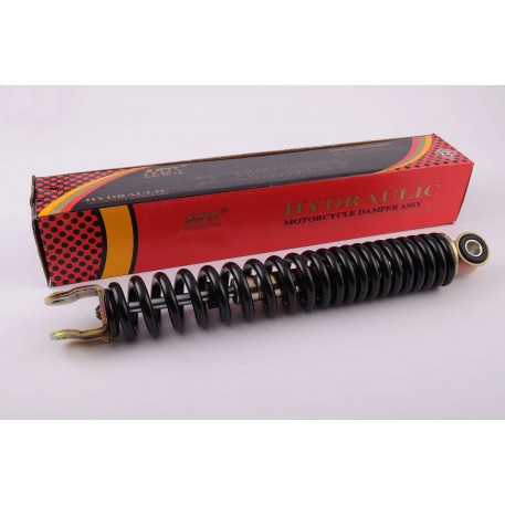 Амортизатор GY6, DIO, LEAD 290mm, стандартний (чорний) NDT