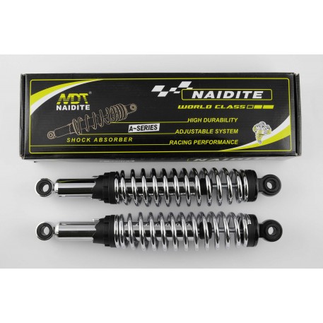 Амортизаторы (пара)   Delta   340mm, регулируемые   (хром)   NDT
