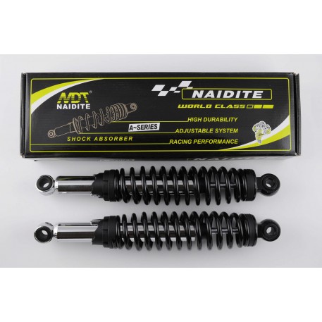 Амортизаторы (пара)   Delta   340mm, регулируемые   (черные)   NDT