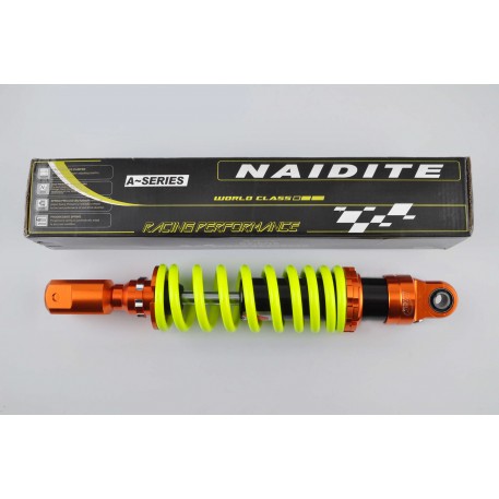 Амортизатор   GY6   350mm, тюнинговый   (оранжево-лимонный)   NDT