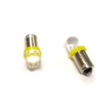 Лампа BA9S (мини) (пара)   12V 3W   (габарит, приборы, желтая)   PLT