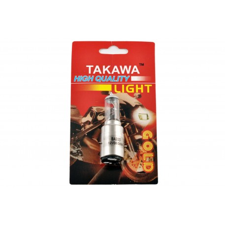 Лампа BA20D (2 вуса) 12V 35W/35W (біла, висока) (блістер) TAKAWA