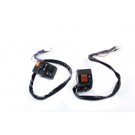 Блоки кнопок руля (пара)   Zongshen SPARK R6   (черные)   XVP