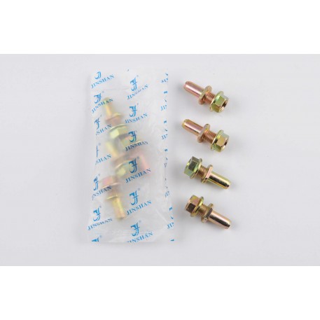 Пальцы крепления задней звезды к демпферу   Zongshen, Lifan 125/150   (4шт)   JS