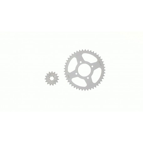 Зірки трансмісії (пара) Zongshen ZS125J 428-15T + 428-45T (TM) EVO