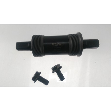 Каретка велосипедная неразборная   (квадрат)   (L-127.5mm)   (KL-08A)   KL