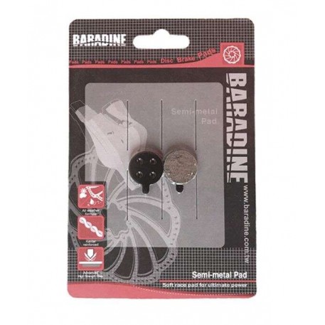 Колодки тормозные велосипедные (дисковые)   Baradine DS-23   KL