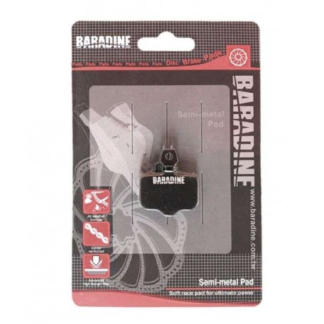 Колодки тормозные велосипедные (дисковые)   Baradine DS-44   KL