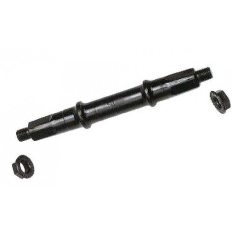 Ось каретки велосипедная   (квадрат, под гайку)   (L-125mm)   FM