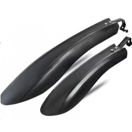 Крылья   велосипедные   (MTB)   (черные, пластик)   SIMPLA HAMMER  SDS (колесо 24-28)   OEM