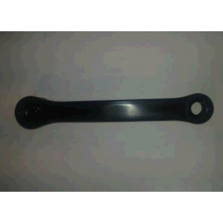 Шатун велосипедний (лівий) (L-170mm, квадрат, алюміній, чорний) VERE