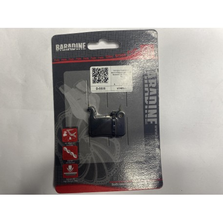 Колодки тормозные велосипедные (дисковые)   Baradine DS-17+SP-17   KL