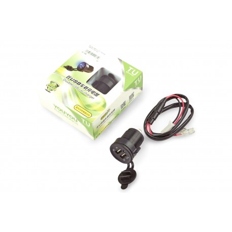 Розєм USB 5V 3,1А (врізний, круглий) YOUYOU