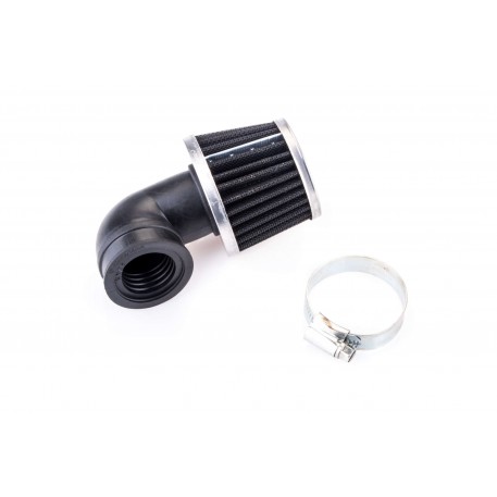 Фильтр воздушный (нулевик)   Ø28/40mm, 90*   KM   (mod:KY-A-069)