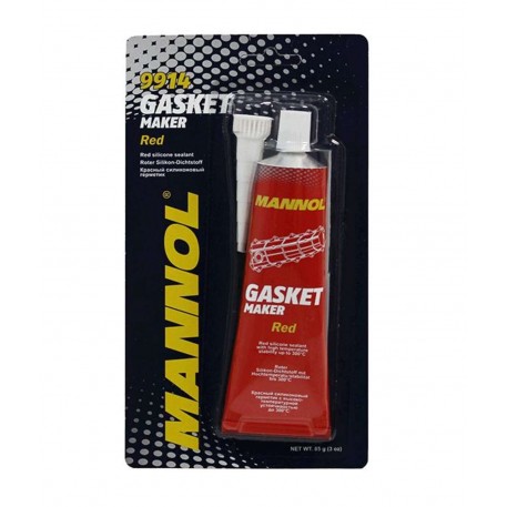 Герметик   85г   (красный) (вулканизирующийся)    (9914 Gasket Maker Red)   MANNOL