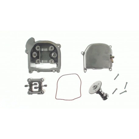Головка цилиндра   4T GY6 100   (Ø50)   (в сборе, +крышка)   KOMATCU   (mod.A)