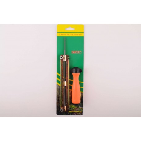 Напильник бензопильний Ø5,5mm (+планка +ручка) SAFELY