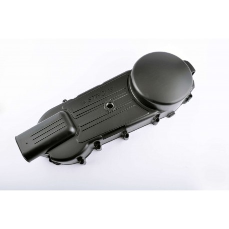 Кришка варіатора 4T GY6 125/150 (12/13 колесо, 152QMI, 157QMJ) (чорна) KOMATCU