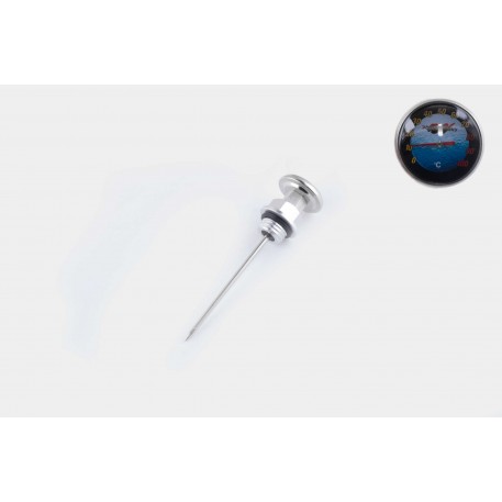 Щуп масла   Ø19.0mm, L-137mm   (+датчик температуры)   (серебристый)   KOMATCU