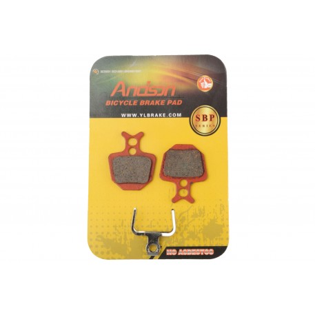 Колодки тормозные велосипедные (дисковые) 31.6х4х27.1   Formula Oro Hydraulic   (mod:SBP-1027)