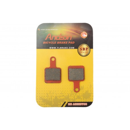 Колодки тормозные велосипедные (дисковые) 37х4х23   SR Suntour mechanical   (mod:SBP-1040)