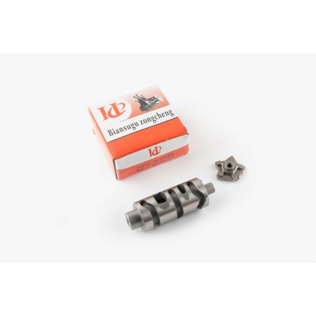 Копирный вал КПП   4T CB125/150   (+звезда)   IDE