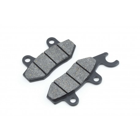 Колодки тормозные (диск)   4T GY6 50-150   (RACE/STORM, ухо в лево, черные)   SUNY