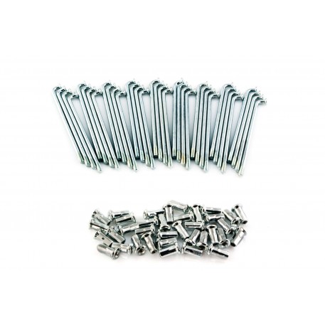 Спица колеса   МТ, ДНЕПР   (короткая) (L-125mm, D-4.5mm) (компл, 36шт)   (mod B)   JING