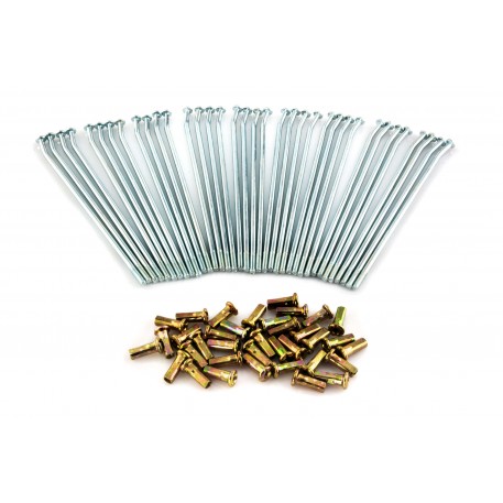 Спиця колеса ЯВА (L-145mm, D-3,5mm) (компл, 36шт) JING