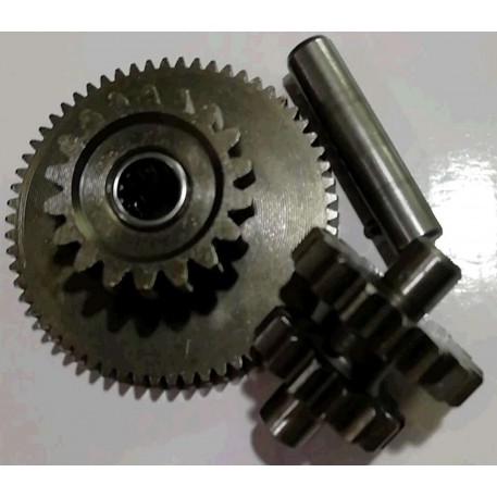 Шестерни КПП   4T CG125/150   (+вал)   JH