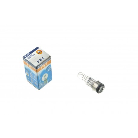 Лампа BA20D (2 уса)   12V 18W/18W   (белая)   TOPCROWN