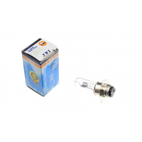 Лампа P15D-25-3 (3 уса)   12V 35W/35W   (белая)   TOPCROWN