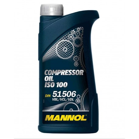 Масло   1л   (компрессорное, Compressor Oil ISO 100)   MANNOL