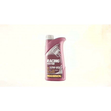 Масло   4T, 1л   (SAE 10W-60, синтетика, Racing+Ester 10W-60 API SN/SM/CF)   MANNOL